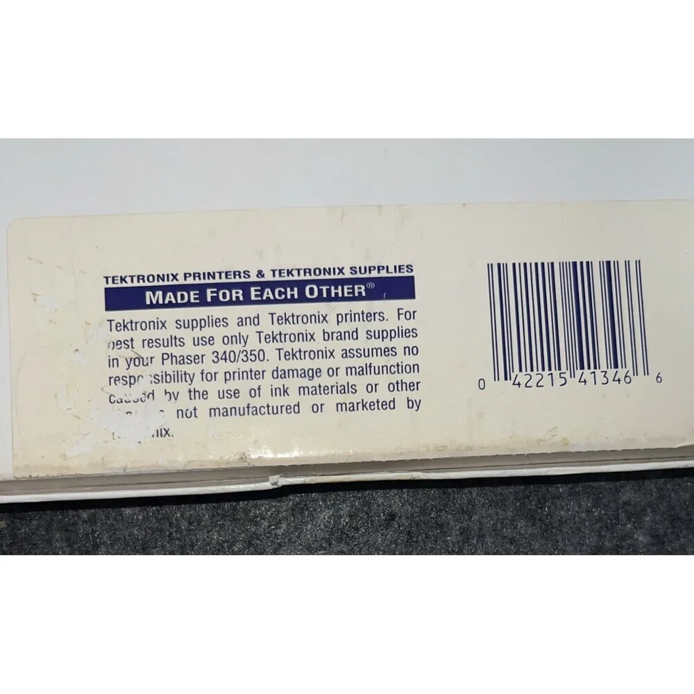 TEKTRONIX PHASER Premium340/350 STANDARD TRANSPARENCY FILM 016-1359-00 50 SHEETS